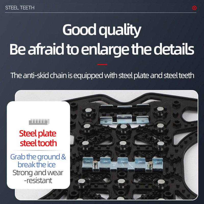 Lanț antiderapant pentru anvelope cu șenile tip nou stil pentru mașini SUV universal negru galben anvelope auto lanțuri antiderapante