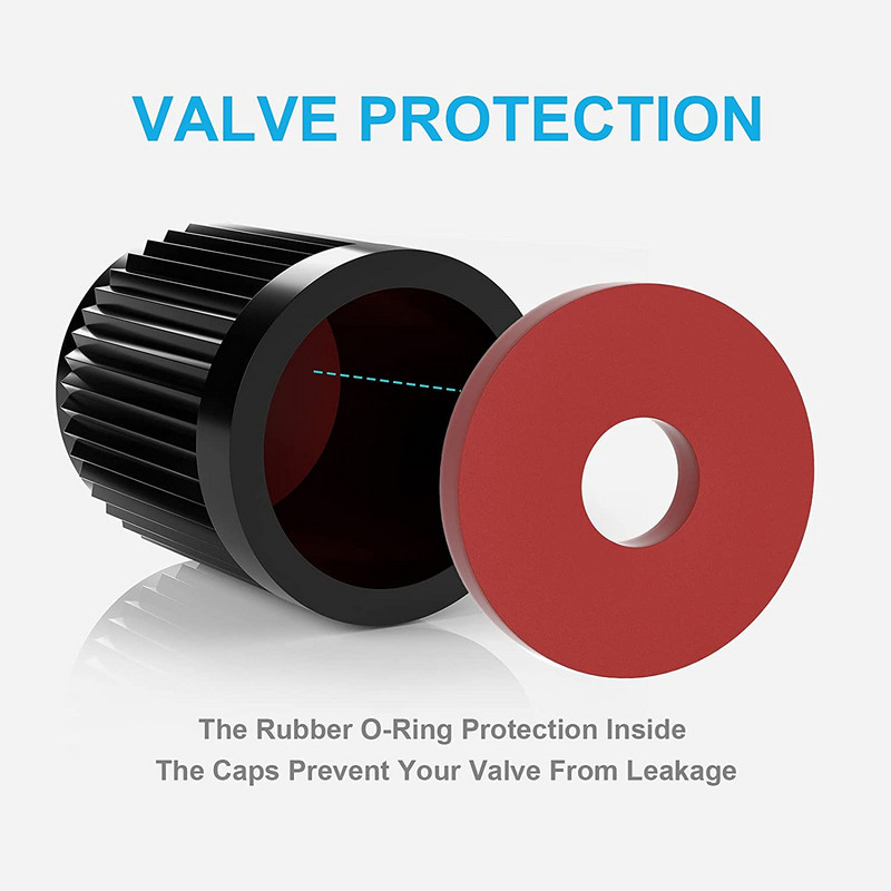 100 tk rehvide klapikorgid, plastikust klapivarre korgid O-kummist tihendiga, universaalsed varrekatted automaasturite jalgrataste mootorrataste jaoks