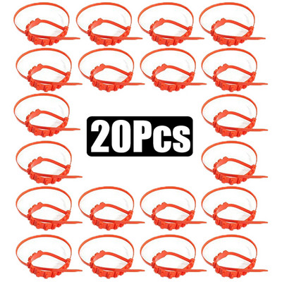 20kom Lanci za snijeg Zimske gume za automobile Lanci za kotače Zimske vanjske gume za snijeg Dodatna oprema za automobilske kotače protiv proklizavanja