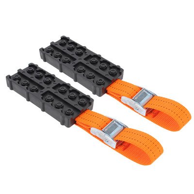 Roți de mașină Lanțuri de siguranță Bloc de tracțiune multifuncțional cu noroi pentru drumuri Bloc anti-alunecare pentru vehicule off-road Accesorii cu centură anti-alunecare