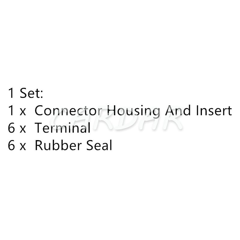 1 set 6 pini cablaj far auto priză impermeabilă pentru Hyundai Kia MG643866-5