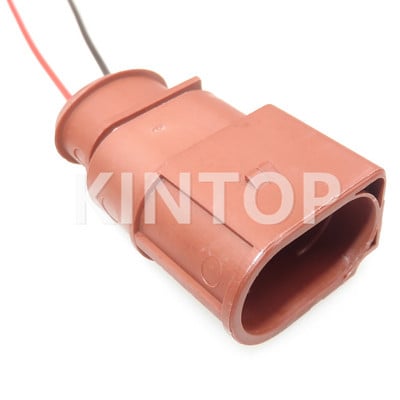 1 set 2 pini 3B0973852A 3B0973752A conector impermeabil pentru mașină pentru ventilator electronic Audi, priză cablu electric cu fire