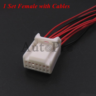 1 set cu 14 găuri 90980-12369 90980-12370 6098-3877 6098-3917 Priză terminală cablare auto Conector cablu automat