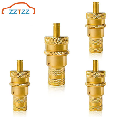 4vnt automatinis padangų defliatorius, automobilių oro padangų defliatorių komplektas 6-30 PSI universalus reguliuojamas oro nuleidimo komplektas automobiliui, sunkvežimiui, motociklui