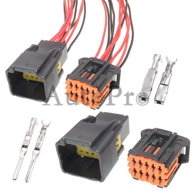 1 set 10 găuri 98823-1011 98816-1011 priză cablu automat cu terminal pentru Chevrolet Peugeot conector auto nesigilat