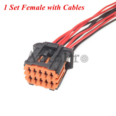 1 set 10 rupa 98823-1011 98816-1011 Utičnica kabela za automatsku žicu s terminalom za Chevrolet Peugeot Auto Nezatvoreni konektor