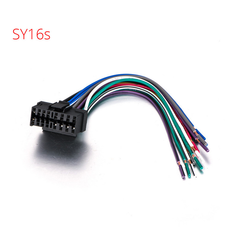 Auto ISO standardne juhtmestik Sony CDX MEX DSX WX auto CD-raadio heli stereo juhtmestiku pistiku adapteri pistiku kaabel