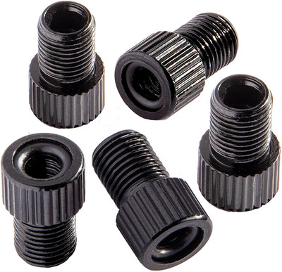 5 tk Presta klapiadapter Teisendage Presta Schrader Prantsuse/Ühendkuningriigi rehviks USA rehvi täispuhumiseks, kasutades tavalist pumpa või õhukompressorit