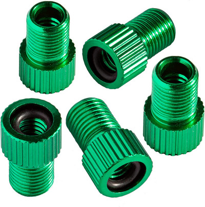 5 tk Presta klapiadapter Teisendage Presta Schrader Prantsuse/Ühendkuningriigi rehviks USA rehvi täispuhumiseks, kasutades tavalist pumpa või õhukompressorit