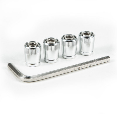 4 bucăți capace de tijă a supapelor anvelopei, capace de roți din aluminiu anodizat, capace universale pentru niple pentru mașini, camioane, motociclete, SUV-uri și biciclete