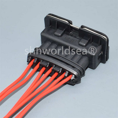 Shhworldsea 7 pin 3,5mm αδιάβροχη αυτόματη υποδοχή αυτοκινήτου 282194-1 Βύσμα ηλεκτρικού περιβλήματος αυτοκινήτου Σύνδεσμος 282768-1