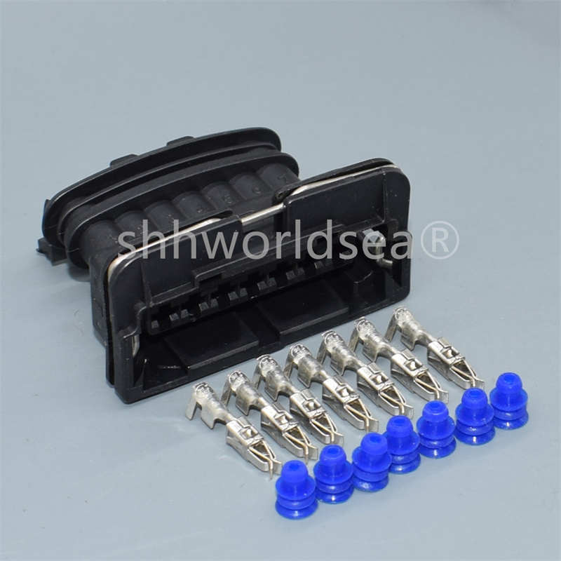 Shhworldsea 7 pini 3.5MM auto conector auto impermeabil 282194-1 Conector pentru carcasă electrică auto 282768-1