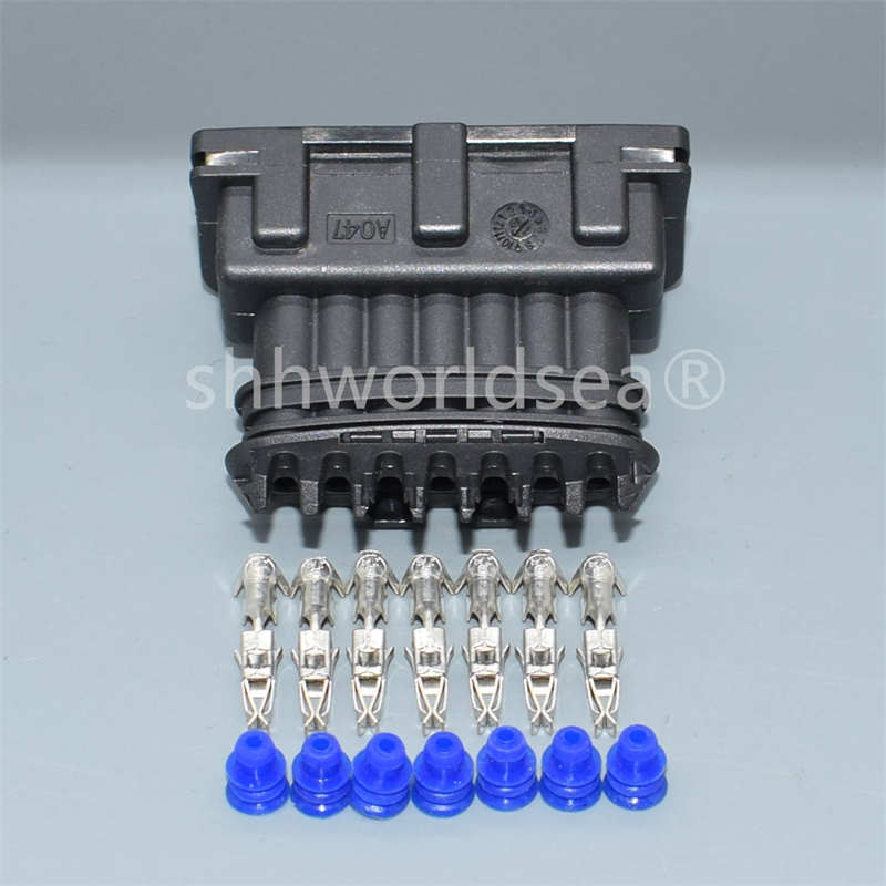 Shhworldsea 7 pini 3.5MM auto conector auto impermeabil 282194-1 Conector pentru carcasă electrică auto 282768-1