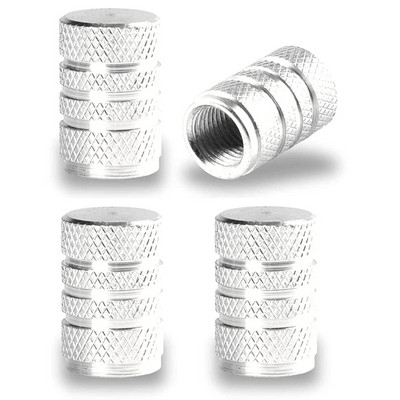 Capace de tijă a supapelor de anvelopă din aliaj de aluminiu 4 buc Capace de supapă a anvelopei pentru roți de mașină Capace universale pentru tije pentru mașini, motociclete și biciclete