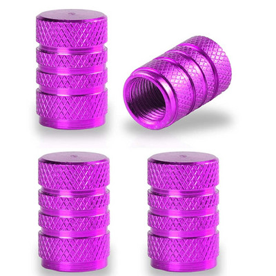 Capace de tijă a supapelor de anvelopă din aliaj de aluminiu 4 buc Capace de supapă a anvelopei pentru roți de mașină Capace universale pentru tije pentru mașini, motociclete și biciclete