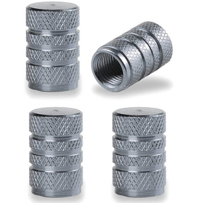 Capace de tijă a supapelor de anvelopă din aliaj de aluminiu 4 buc Capace de supapă a anvelopei pentru roți de mașină Capace universale pentru tije pentru mașini, motociclete și biciclete