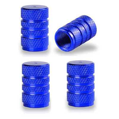 Capace de tijă a supapelor de anvelopă din aliaj de aluminiu 4 buc Capace de supapă a anvelopei pentru roți de mașină Capace universale pentru tije pentru mașini, motociclete și biciclete