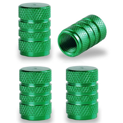 Capace de tijă a supapelor de anvelopă din aliaj de aluminiu 4 buc Capace de supapă a anvelopei pentru roți de mașină Capace universale pentru tije pentru mașini, motociclete și biciclete