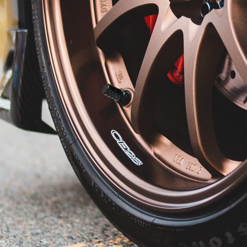 Capace de tijă a supapelor de anvelopă din aliaj de aluminiu 4 buc Capace de supapă a anvelopei pentru roți de mașină Capace universale pentru tije pentru mașini, motociclete și biciclete