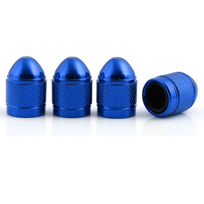 Capace de tijă a supapei anvelopei moletate din aluminiu cu căptușeală din plastic Capace de niplu pentru roți de anvelope rezistente la coroziune pentru mașini și motociclete