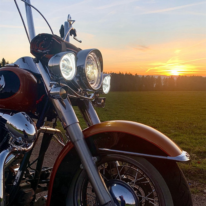 Motociklistički stereo Bluetooth radio zvučnici od 4 inča Vodootporni motociklistički stereo Bluetooth radio zvučnici s USB AUX MP3