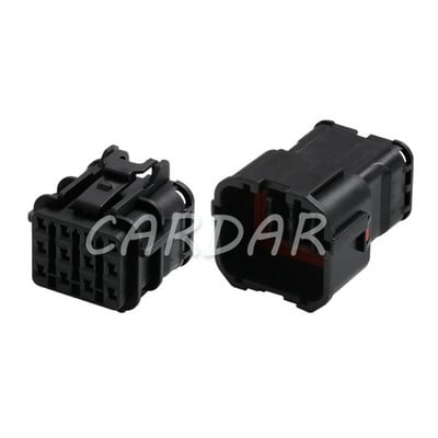 1 komplekts 12 kontaktu MG640348 MG610346-5 Ekskavatora akseleratora pedāļa motora instalācijas ligzda Automātiskā kabeļa spraudnis Ūdensnecaurlaidīgs savienotājs