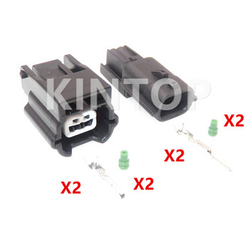 1 Σετ 2 ακίδων Auto Electric Cable Connector 90980-38851 7282-8851-30 7283-8851-30 Αδιάβροχη υποδοχή αισθητήρα ABS αυτοκινήτου για Nissan