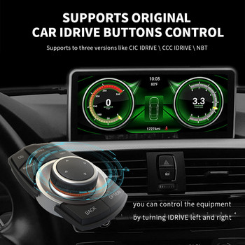 10.25\'\' Безжичен Apple Carplay Android Auto Мултимедиен екран за BMW 1 2 3 4 Series F20 F21 F22 F30 F31 F32 F33 F34 F36