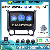 Android 12 Chevrolet Colorado 2014-2018 rendszerhez Silverado GMC Sierra VIA Vtrux Truck 2014-2018 StereoGPS autórádió DVD nélkül