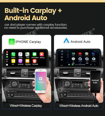 1920*720P Android 12 Автомобилна мултимедия Всичко в едно за Audi A4L A4 B9 A5 2016 2017 2018 2019 2020 Carplay Auto Split screen GPS DSP