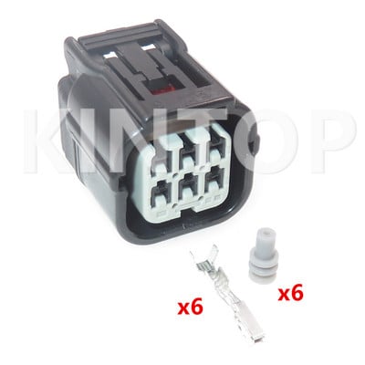 1 set 6-pinski konektor kabelskog svežnja za automobile 6188-4908 6189-7040 vodootporna utičnica za automobilski senzor kisika za Hondu