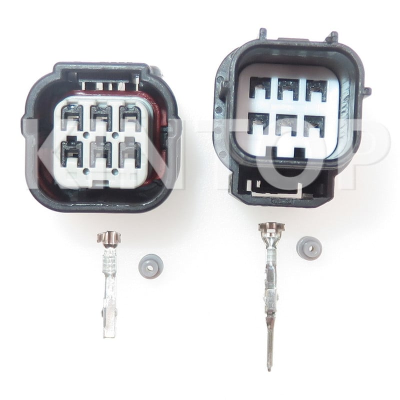 1 set 6-pinski konektor kabelskog svežnja za automobile 6188-4908 6189-7040 vodootporna utičnica za automobilski senzor kisika za Hondu