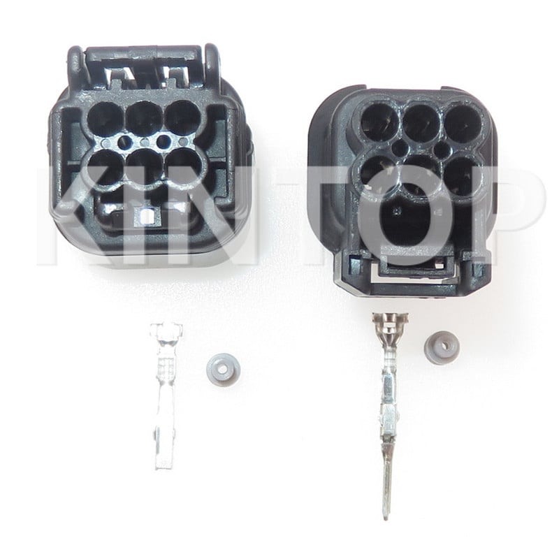 1 set 6-pinski konektor kabelskog svežnja za automobile 6188-4908 6189-7040 vodootporna utičnica za automobilski senzor kisika za Hondu
