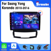 Srnubi Android 11 2Din SsangYong Korando 3 Actyon 2 2010-2013 Autórádió Multimédia lejátszó Navigáció GPS Carplay Auto Stereo