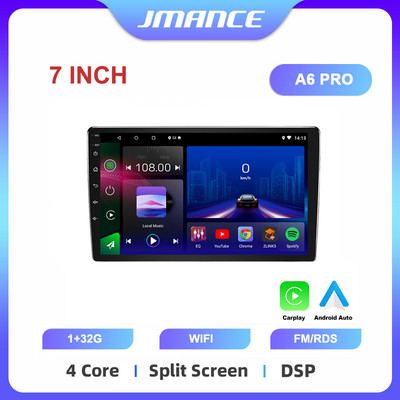 JMANCE 7/9/10`` 2 Din Android12 auto radio multimedijski video univerzalni stereo carplay GPS za Volkswagen Nissan Hyundai Kia Toyota