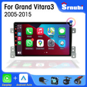 Автомобилно радио с Android 11 за Suzuki Grand Vitara 3 2005-2015 Мултимедиен плейър Навигация 2Din Стерео DVD Главно устройство Carplay Високоговорители