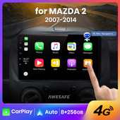 AWESAFE PX9s Za MAZDA 2 2007 - 2014 Android Auto Radio Automobilski video playeri CarPlay Android Auto GPS No 2 din 2din DVD