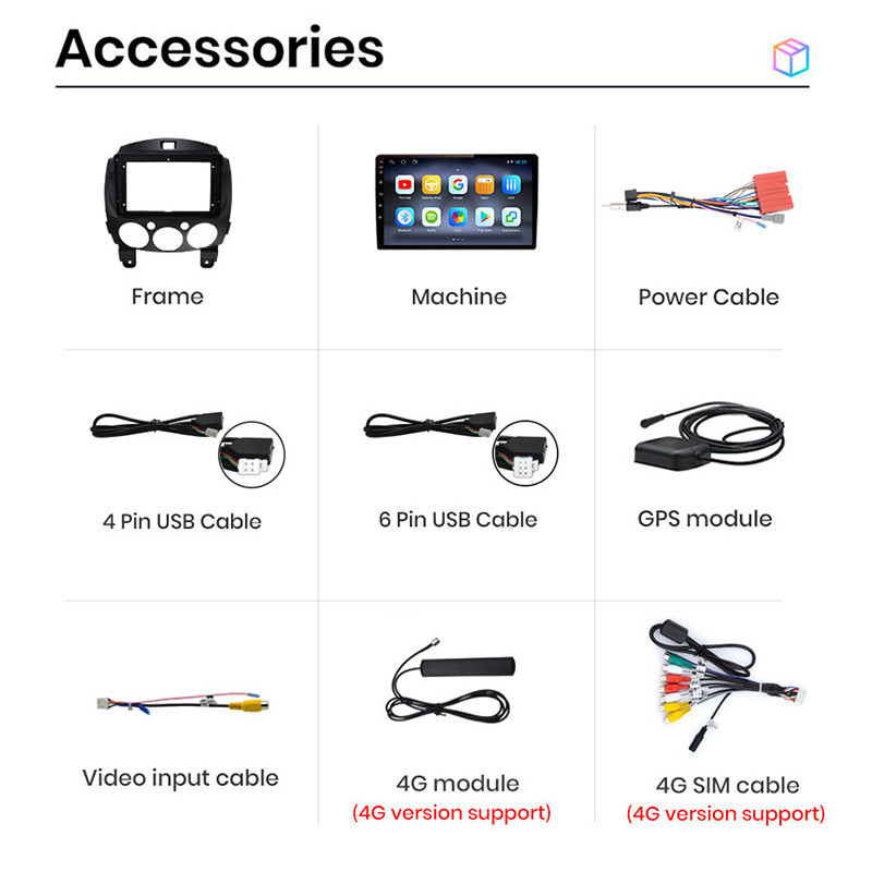 AWESAFE PX9s Za MAZDA 2 2007 - 2014 Android Auto Radio Automobilski video playeri CarPlay Android Auto GPS No 2 din 2din DVD