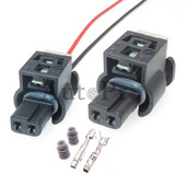 1 set 2 rupe za automobilski upaljač za cigarete, plastični priključak za kućište, zamjenska utičnica za automobil A0225451926 805-120-521 7615487-03