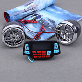 Bluetooth hangszóró kerékpáros hang motoros rádióhoz MP3 lejátszó USB Moto hang vízálló motorkerékpár-tartozékokhoz ingyenes szállítás