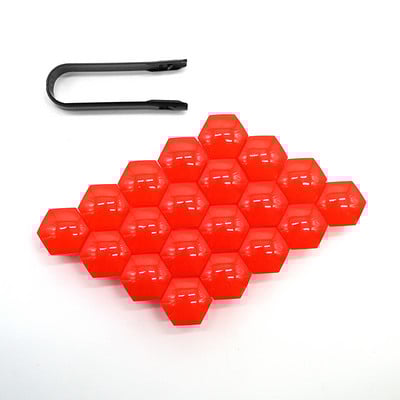 20kom Poklopci matica za kotače automobila Zaštita od rđe Auto Hub Poklopci vijaka za automobilske gume Poklopci vijaka Poklopci za zavrtnje Poklopci Vanjski ukras 17/19/21 mm