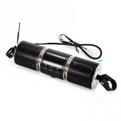 12V 7W Ηχείο μοτοσικλέτας Bluetooth' V2.1+ EDR Αδιάβροχο ήχο Στερεοφωνικό ηχείο μοτοσικλέτας Motos FM Radio AUX USB TF MP3 Player