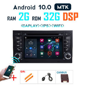 PX6 2 din android 10 autórádió képernyővel Audi A4 B6 8E 8H B7 S4 RS4 Seat Exeo 2002-2012 Multimédiás videó lejátszókhoz autorádióhoz