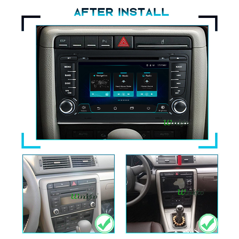 PX6 2 din android 10 autórádió képernyővel Audi A4 B6 8E 8H B7 S4 RS4 Seat Exeo 2002-2012 Multimédiás videó lejátszókhoz autorádióhoz