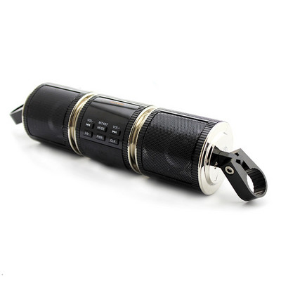 Motorkerékpár audio zenelejátszó Bluetooth-kompatibilis motorkerékpár MP3 audio lejátszó kormányrúd IPX4 vízálló robogó ATV-hez