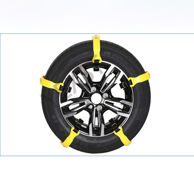 Lanțuri de zăpadă pentru anvelope pentru auto, centură anti-sărire Conducere în siguranță pentru zăpadă, gheață, nisip, noroi, offroad, pentru majoritatea roților de SUV auto