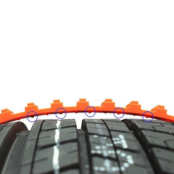 20 τμχ Νεότερο 92 εκ. Αντιολισθητικές αλυσίδες χιονιού αυτοκινήτου Universal νάιλον για φορτηγό αυτοκινήτου λάσπη λάσπης τροχού ελαστικών ελαστικών δετικά καλωδίων
