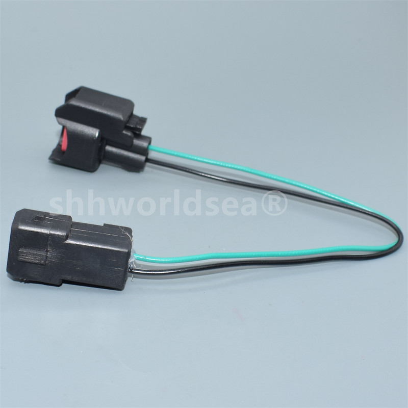shhworldsea 2Pin Way 1.5mm mamă EV6/EV14 conector pentru injector de combustibil auto mamă pentru Dodge LS2 LS3 GM 7283-5967-30 la EV1 masculin