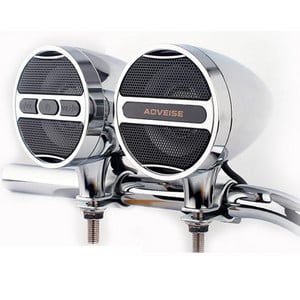 Vízálló motorkerékpár 12V MP3 lejátszó erősítő USB Bluetooth kompatibilis zenelejátszó FM rádió Frosted sztereó hangszóró MT473