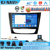 Radio auto Android 13 pentru Mercedes Benz Clasa E W211 E200 E220 E300 E350 E240 E270 E280 CLS CLASS W219 Player auto DSP IPS